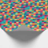 Circus Multicolor Rhombuses Cadeaupapier (Hoek)