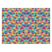 Circus Multicolor Rhombuses Tafelkleed (Voorkant (Horizontaal))