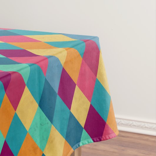 Circus Multicolor Rhombuses Tafelkleed (Voorbeeld)