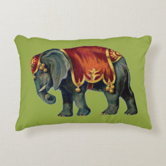 Circus Olifant & Beer voor Babykamer Accent Kussen