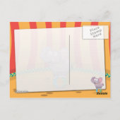 Circus Olifant Briefkaart (Achterkant)