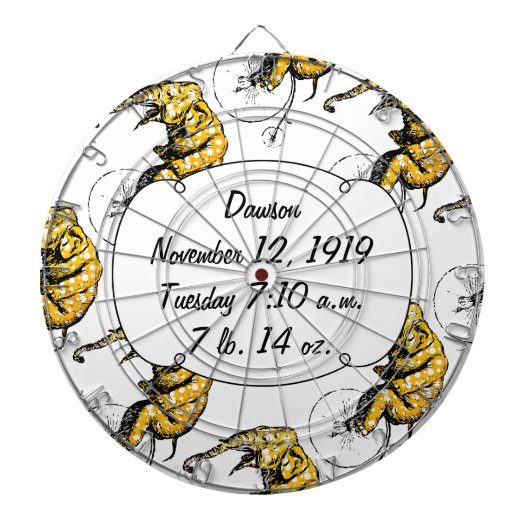 Circus Olifant Cadeaus Dartbord (Voorkant)