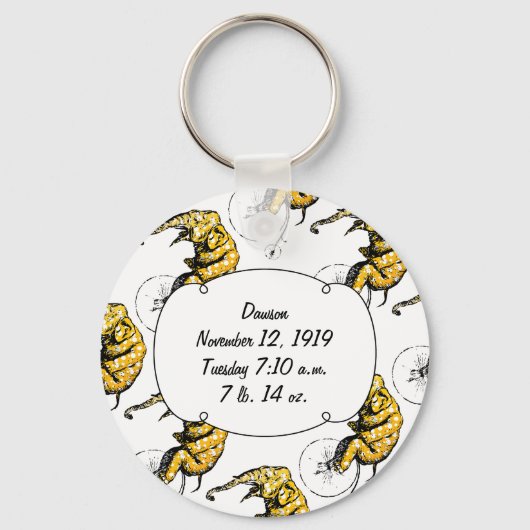 Circus Olifant Cadeaus Sleutelhanger (Voorkant)