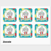 Circus Olifant dank je label (Vel)