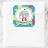 Circus Olifant dank je label (Tas)