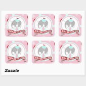 Circus Olifant dank je label (Vel)