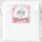 Circus Olifant dank je label (Tas)