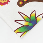 Circus Olifant Print Fleece Deken (Hoek)