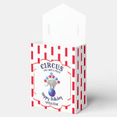 Circus Olifant Verjaardag Bedankdoosjes (Geopend)