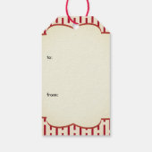  Circus Olifant Verjaardag Cadeaulabel (Achterkant)