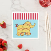 Circus Olifant Verjaardagsfeest Servetten (Insitu)