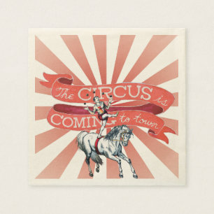  Circus Paper Napkin (50) Servetten