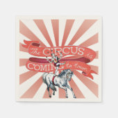 Circus Papier servet (50) (Voorkant)