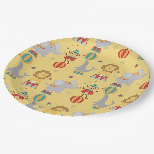 Circus Papieren Bordje (Gekanteld)