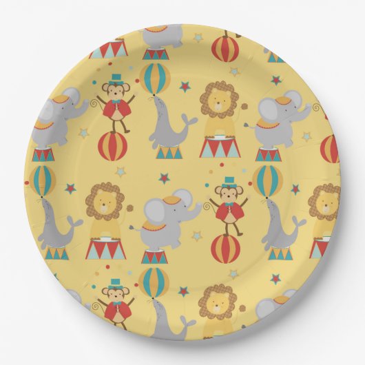 Circus Papieren Bordje (Voorkant)