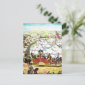  Circus Parade Briefkaart (Staand voorkant)