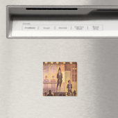 Circus parade door Georges Seurat Magneet (Insitu (Vaatwasser))