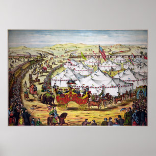 Circus parade poster