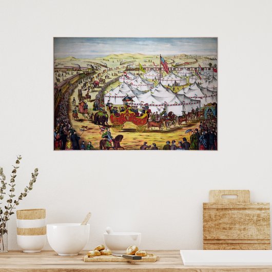 Circus parade poster (Keuken)