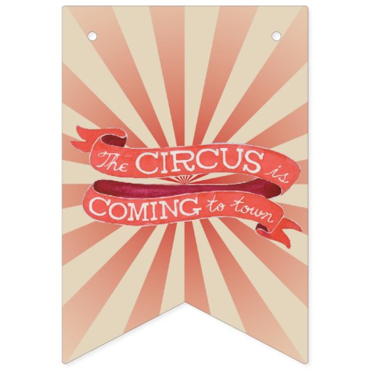 Circus Party Banner (Eerste vlag)