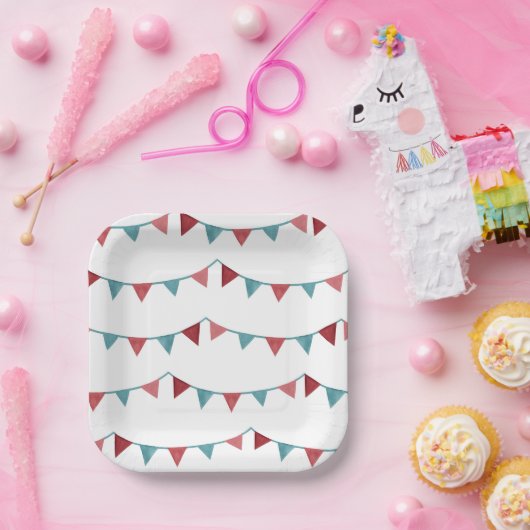 Circus Party Borden | Borden voor carnavalpapier Papieren Bordje (Feest)