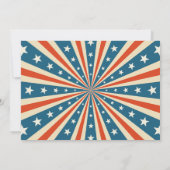  Circus Party Carnaval Party Verjaardagsfoto Kaart (Achterkant)