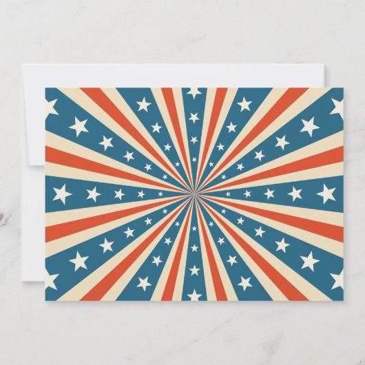  Circus Party Carnaval Party Verjaardagsfoto Kaart (Achterkant)