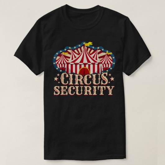 Circus Party - Circus - Circus Security T-shirt (Design voorkant)