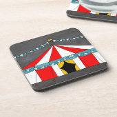 Circus Party Gifts Bier Onderzetter (Linkerzijde)