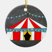Circus Party Gifts Keramisch Ornament (Voorkant)