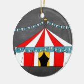 Circus Party Gifts Keramisch Ornament (Links)