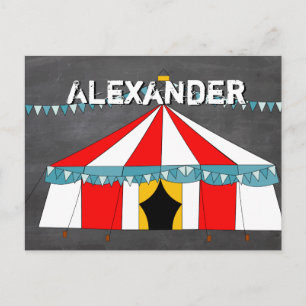 Circus Party Gifts Uitnodiging Briefkaart