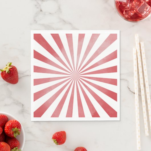 Circus Party Napkins | Carnival Napkins Servet (Insitu)