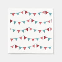 Circus Party Napkins | Carnival Napkins
