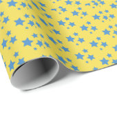 Circus Party Stars modern design wrapping paper Cadeaupapier (Rol Hoek)
