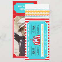 Circus Party Ticket Kinder Party voegt foto toe