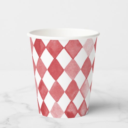 Circus Party-ups | Carnival Party Cups Papieren Bekers (Voorkant)