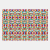 Circus Pattern Inpakpapier Vel (Voorkant 2)