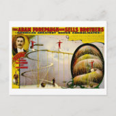 Circus Performance  1899 Poster Briefkaart (Voorkant)