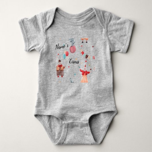 Circus Performance Baby Suit Baby-pak Romper (Voorkant)