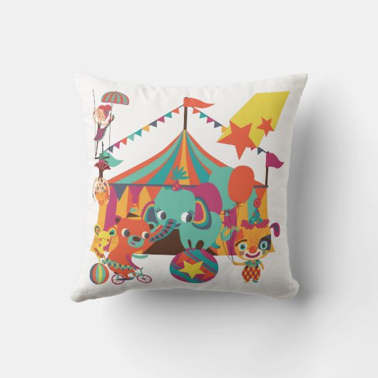 Circus Performance Kussen (Achterkant)