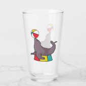 Circus Performance Seal Glas (Achterkant)