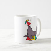 Circus Performance Seal Koffiemok (Voorkant rechts)