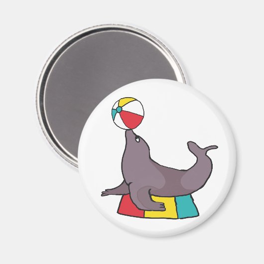 Circus Performance Seal Magneet (Voorkant / Achterkant)