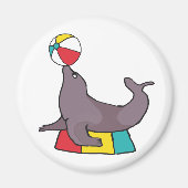 Circus Performance Seal Magneet (Voorkant)