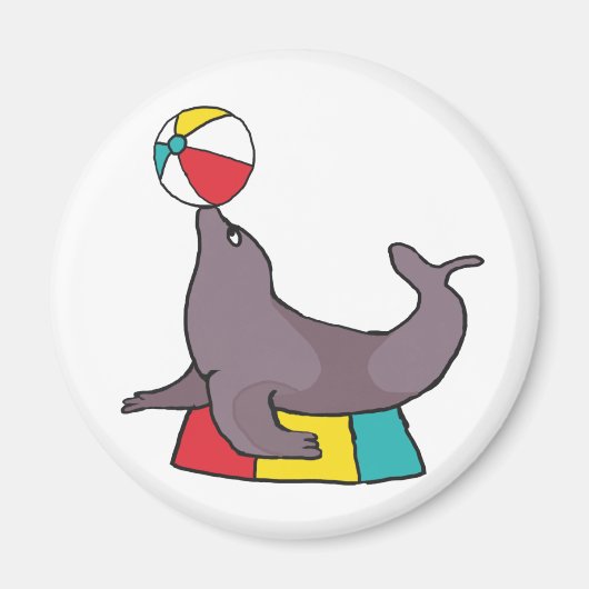 Circus Performance Seal Magneet (Voorkant)