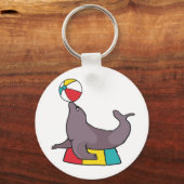 Circus Performance Seal Sleutelhanger (Voorkant)