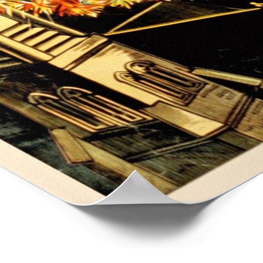 Circus Performance Vintage Poster (Hoek)