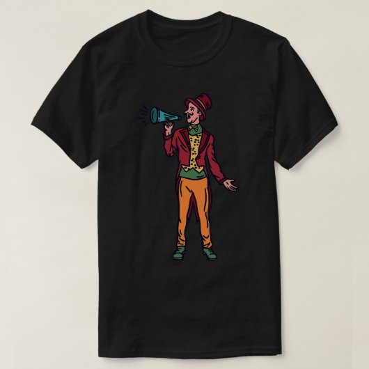 Circus Performer Ring Leader T-shirt (Design voorkant)