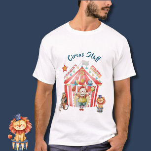 Circus personeel Big Top Carnaval Vijfde verjaarda